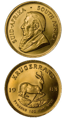 Sell gold krugerrands at Royal Pawn Shop Chicago, IL